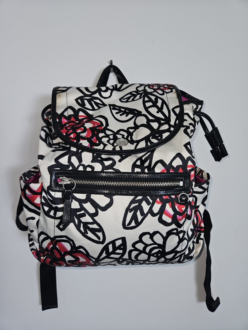 Coach Poppy Daisy Backpack